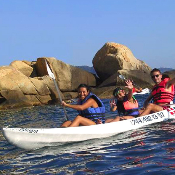 Practicar kayak en Acapulco